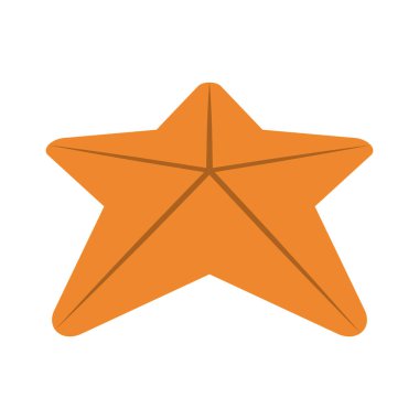 Beyaz üzerinde taşıyıcı deniz yıldızı Karayipler