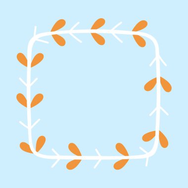 Ev dekorasyonu için vektör noel çelengi düz ikon iç mimarisi