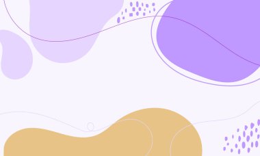  El çizimi düz tasarım soyut karalama arkaplanı