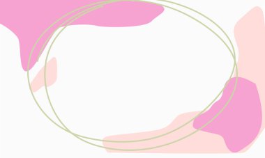 El çizimi düz tasarım soyut karalama arkaplanı