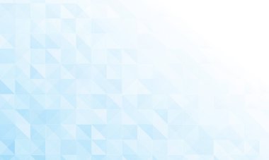 Soyut mavi üçgen arkaplanı şekillendirir