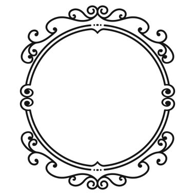 vektör el beyaz üzerine karalama çerçevesi çizdi