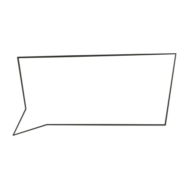 vektör eli çizilmiş konuşma balonu çizimi çizimi