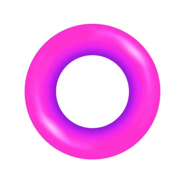 Beyaz arkaplanda izole edilmiş vektör mor yüzey