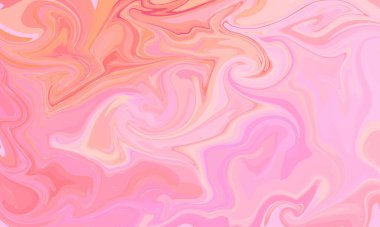 Akrilik dökümünde çok renkli arkaplan