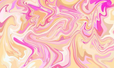 Akrilik dökümünde çok renkli arkaplan