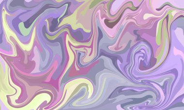 Akrilik dökümünde çok renkli arkaplan