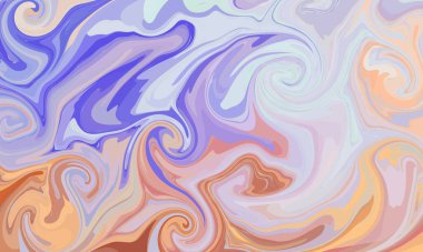 Akrilik dökümünde çok renkli arkaplan