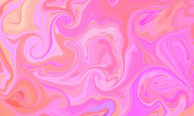 Akrilik dökümünde çok renkli arkaplan