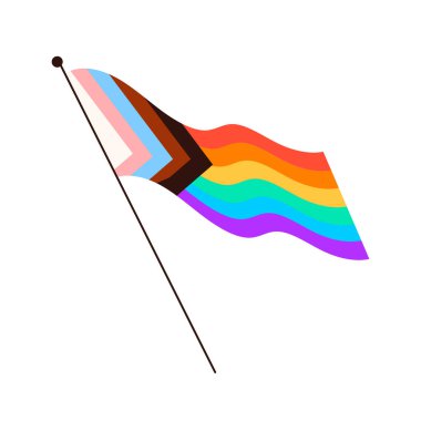 Beyaz arkaplanda gökkuşağı çizimi ögesi