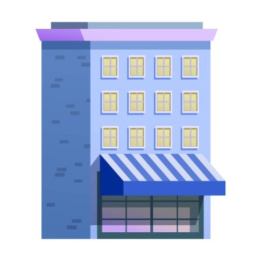 Beyaz arkaplanda çizgi film illüstrasyonu oluşturuluyor