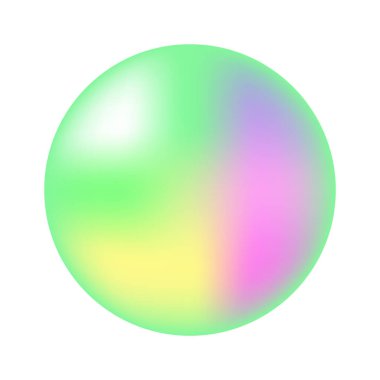 kapak tasarımı için gradient daireler soyut geometrik arkaplan