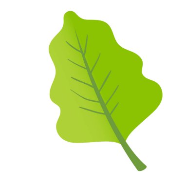 Beyaz üzerine yaprak çizimi