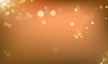 Bokeh efektli soyut ışık arkaplanı