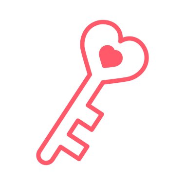 Beyaz arka planda aşkın tasviri