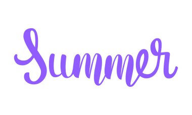 Beyaz arkaplanda yaz harfleri çizimi