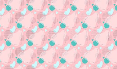 Düz soyut karalama desen tasarımı arkaplanı