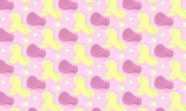 Düz soyut karalama desen tasarımı arkaplanı