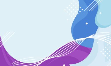 El çizimi düz tasarım soyut karalama arkaplanı