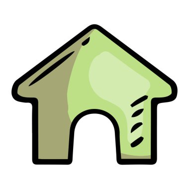 Beyaz arka planda ev sigortası tasviri