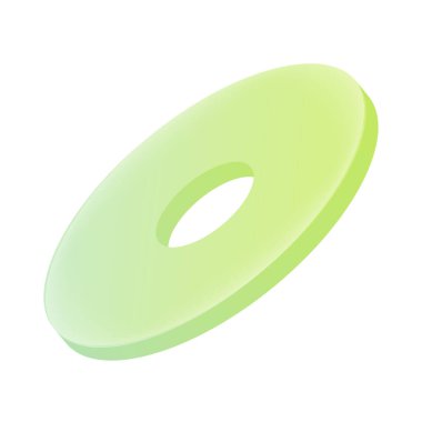 3d metal yarı küre geometrik şekil, Geometrik şekiller beyaz arkaplan üzerinde 3d etkisi