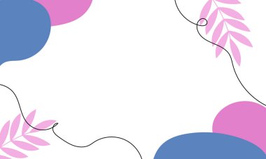 Düz tasarım soyut arkaplan tasarımı