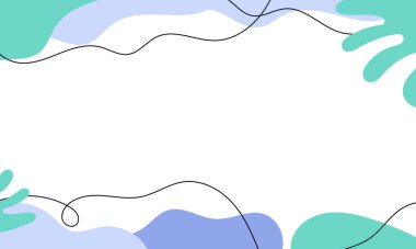 Düz tasarım soyut arkaplan tasarımı