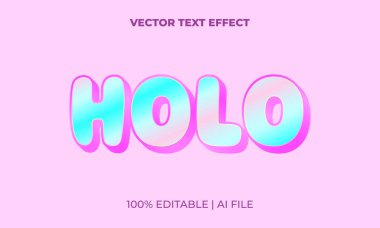 Eşsiz düzenlenebilir sanat metni efekti. Metin Efektleri