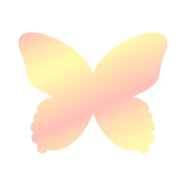 Beyaz renkte uçan kelebek siluetleri