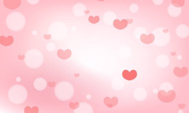 Bulanık sevgililer günü arkaplan tasarımı