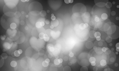 Bulanık sevgililer günü arkaplan tasarımı