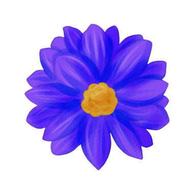  beyaz üzerine suluboya ile boyanmış çiçekler