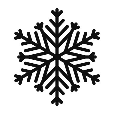 Beyaz arkaplanda kar taneleri Noel çizimi tasarımı