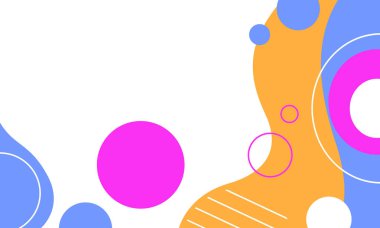 El çizimi soyut şekiller arka plan, el çizimi minimalist arkaplan