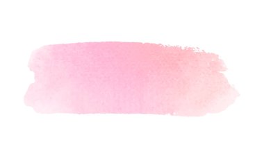 Beyaz arka plan üzerinde izole soyut suluboya fırça darbeleri