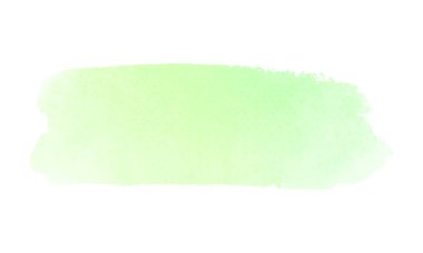 Beyaz arka plan üzerinde izole soyut suluboya fırça darbeleri