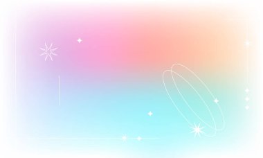 Soyut gradyan bulanık arkaplan tasarımı