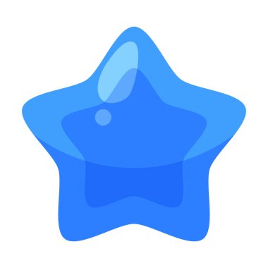 El çizimi yıldız çizimi beyaz bir resimde izole edilmiş