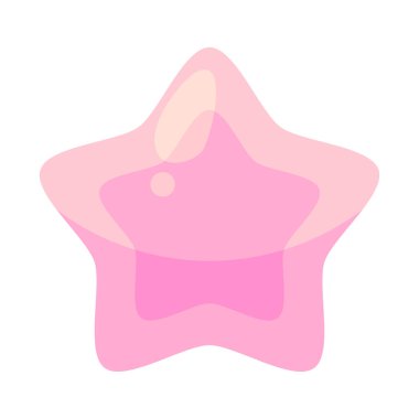 El çizimi yıldız çizimi beyaza izole edildi