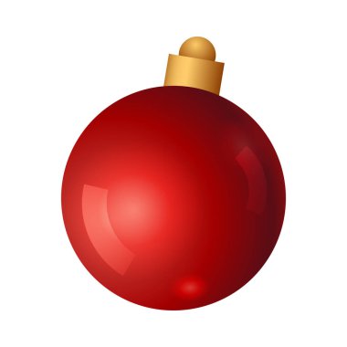 Gerçekçi tasarımla noel balosu süsü