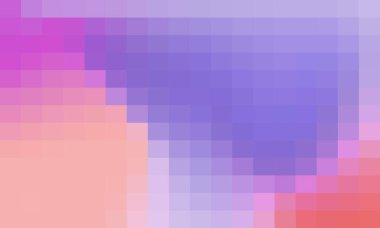 Soyut ve renkli piksel arkaplan. Renk paleti gölgeleri