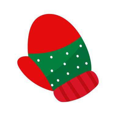 Düz Kış Eldivenleri Element Noel Resimleri