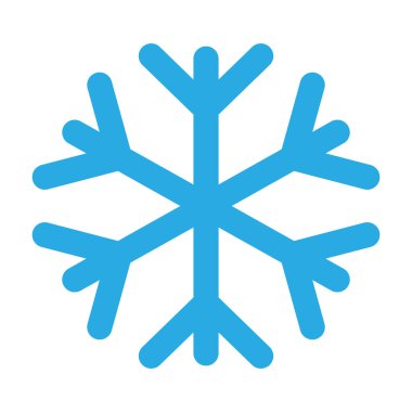 Beyaz üzerine el çizimi kar taneleri Noel resmi