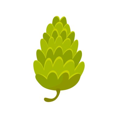 Beyaz arkaplanda izole edilmiş çizgi film tarzında tohum sektirme simgesi