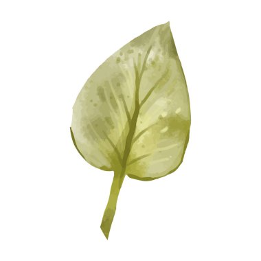 Elle boyanmış suluboya resim bırak