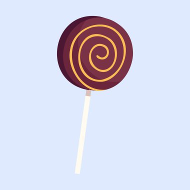 Mavi arkaplanda elle çizilmiş Cadılar Bayramı unsurları tasarımı