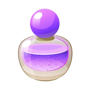 Beyaz arka planda izole edilmiş kozmetik sprey sprey şişesi çizimi