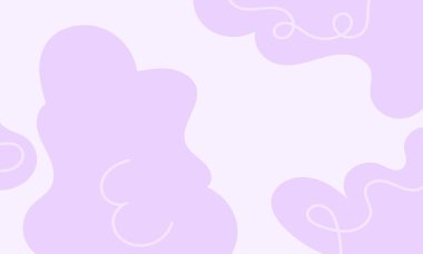 Düz soyut karalama arkaplan tasarımı