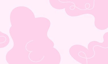 Düz soyut karalama arkaplan tasarımı