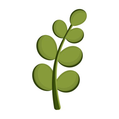 Beyaz arkaplanda el çizimi yapraklar çizimi